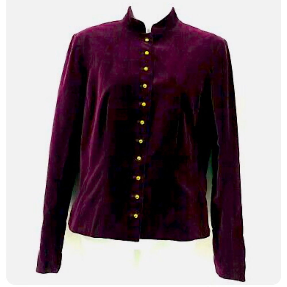 American Living vintage velvet jacket, EUC